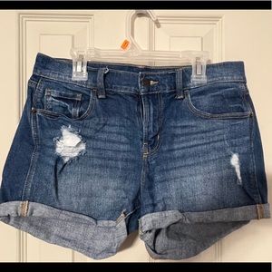 Boyfriend High Rise Short